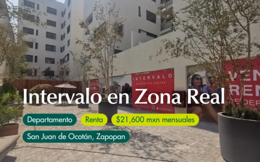 Renta: Depto 2 Dormitorios en Intervalo San Juan de Ocotán